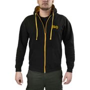 Schwarze unisex Julius-K9 JK9 Jet Kapuzenjacke